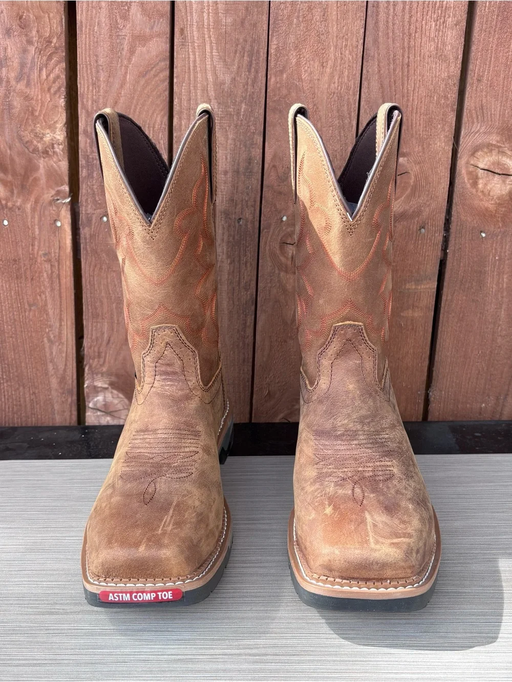 JUSTIN SAFETY TOE WORK BOOTS